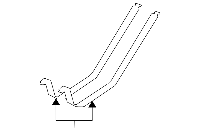 Fuel Tank Mount Strap 1J0-201-654-F - View 3