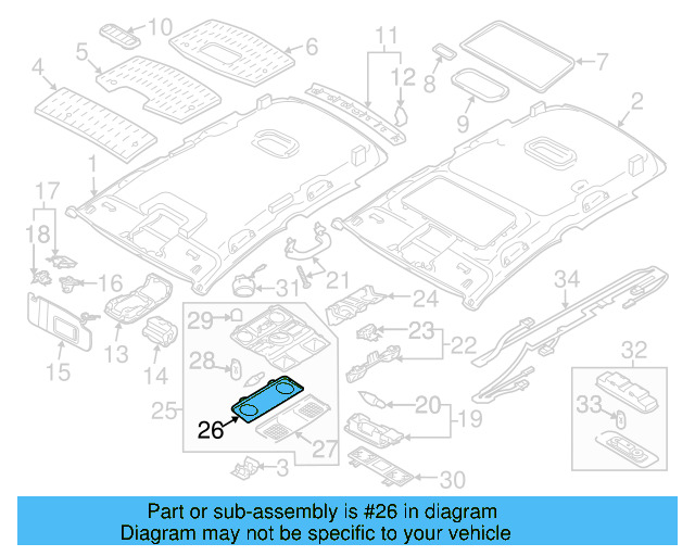 Map Light Lens 1K0-867-227 - View 9