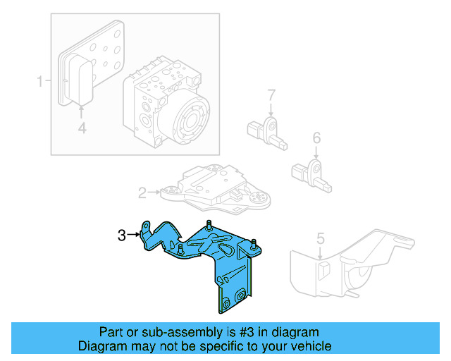 Mount Bracket 5Q1-614-235 - View 9