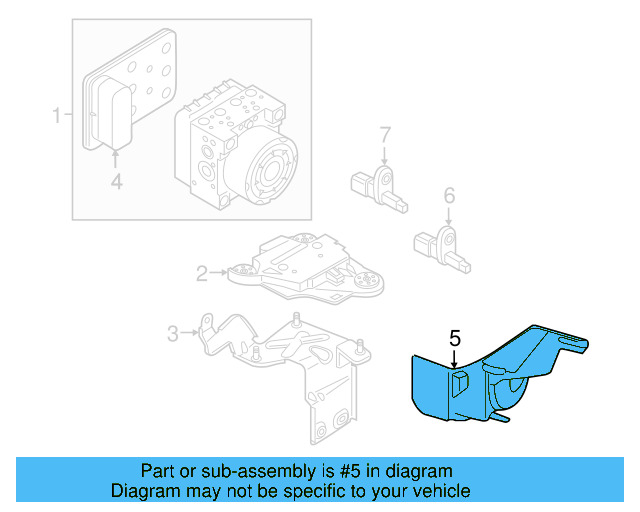 Mount Bracket 5Q1-614-235