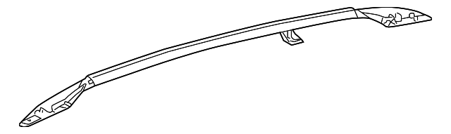 Roof Luggage Carrier Side Rail 1K9-860-025-A-03C - View 3