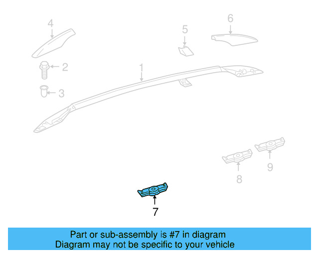 Front Bracket 1K9-817-387 - View 5