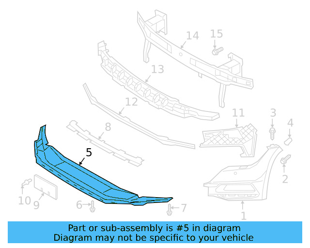 Lower Panel 3G8-805-903-B-9B9 - View 3