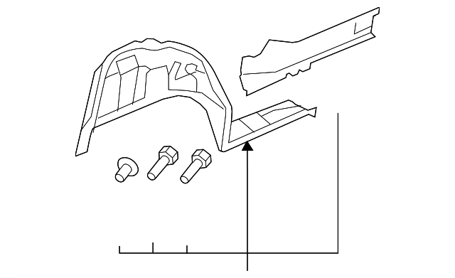 Inner Wheelhouse 5C6-809-852-A - View 4