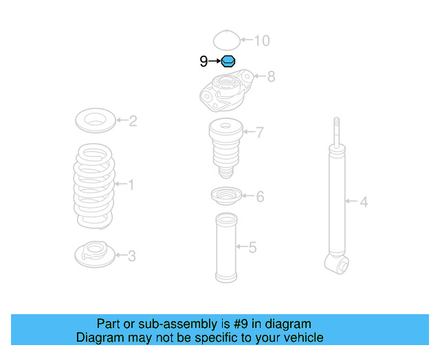 Top Nut N-103-041-02 - View 21