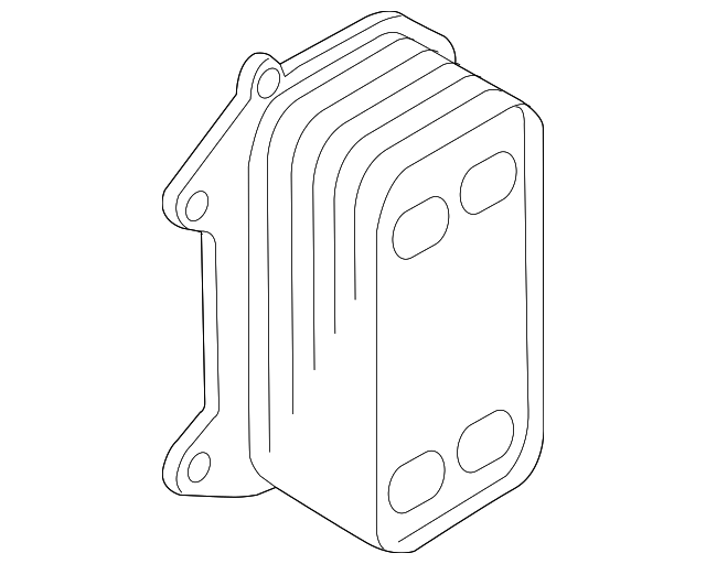 Oil Cooler 03L-117-021-C - View 3