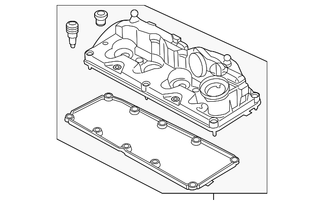 Valve Cover 03L-103-469-R - View 3