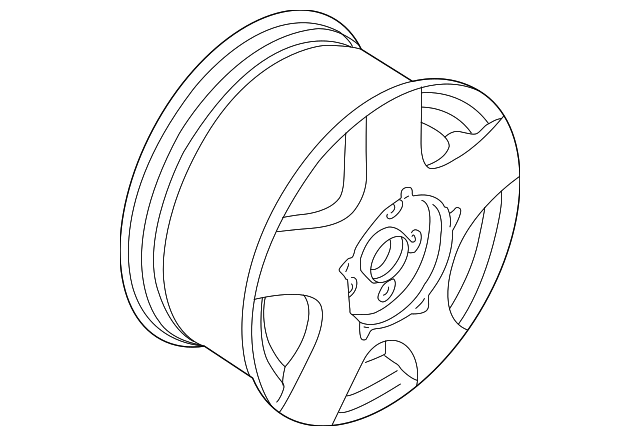 Wheel, Alloy 1J0-601-025-AD-091 - View 18