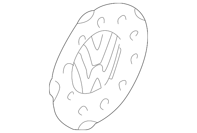 Center Cap 6N0-601-171-BXF - View 34