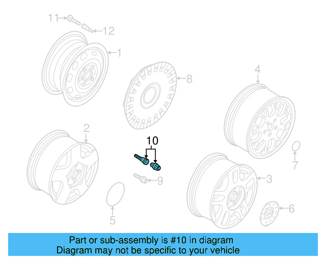 Wheel Bolt WHT-002-437 - View 29
