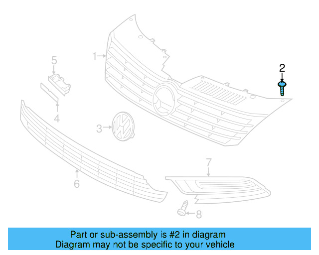 Mount Bracket Bolt N-909-722-01 - View 11