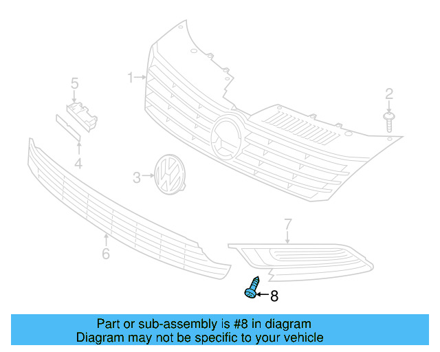 Mount Bracket Bolt N-909-722-01 - View 14