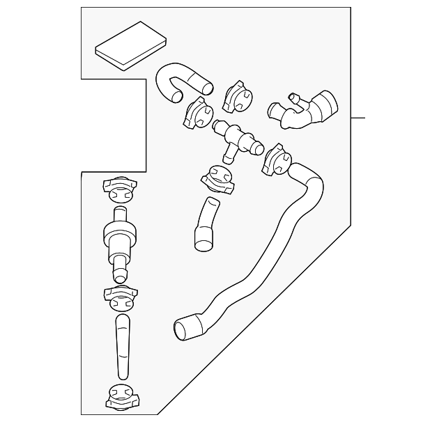 Hose & Tube Assembly 1K0-122-157-GT - View 14
