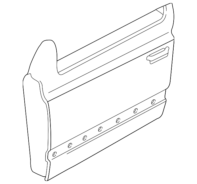 Door Shell 1E0-831-056-B