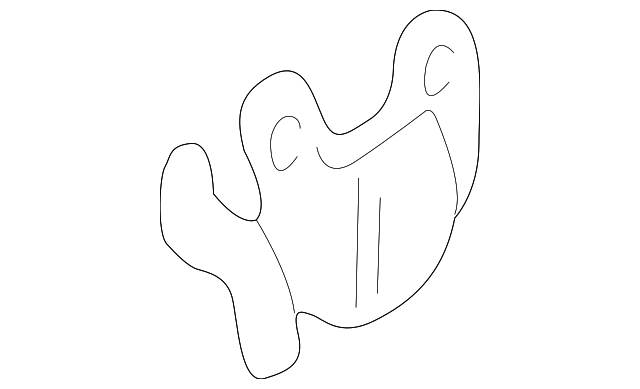 Molding Clip 1H0-853-585-B - View 2