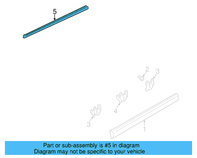 Molding Grommet 1H0-853-586 - View 22