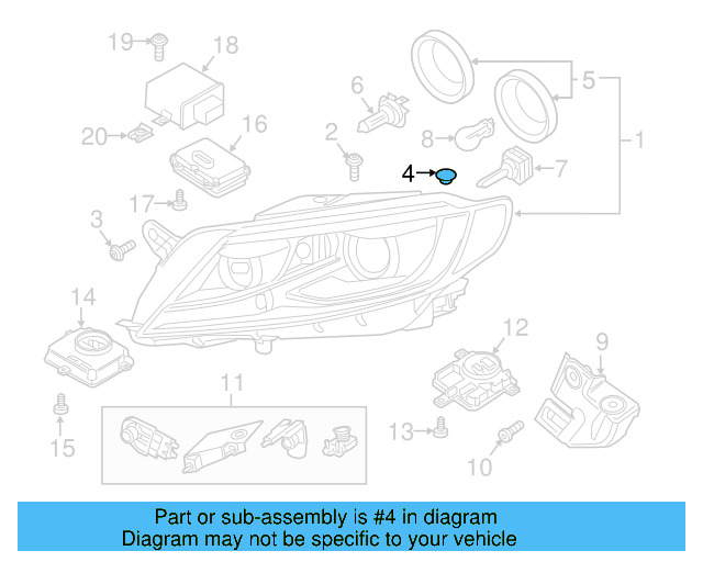 Cap 3C8-941-041 - View 9