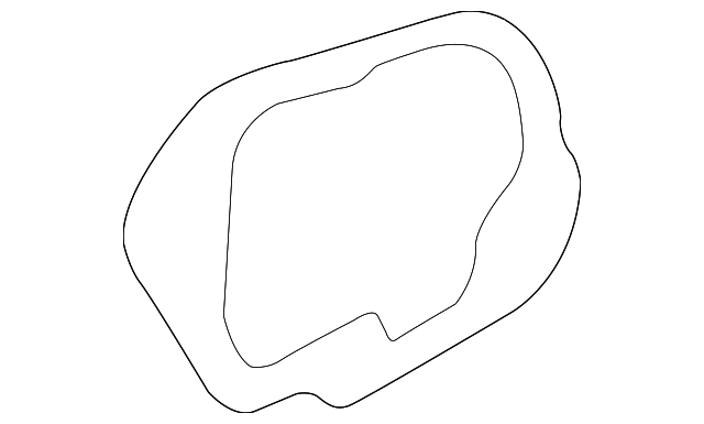 Gasket 3C8-945-396 - View 2