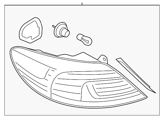 Tail Lamp Assembly 3C8-945-208-AE