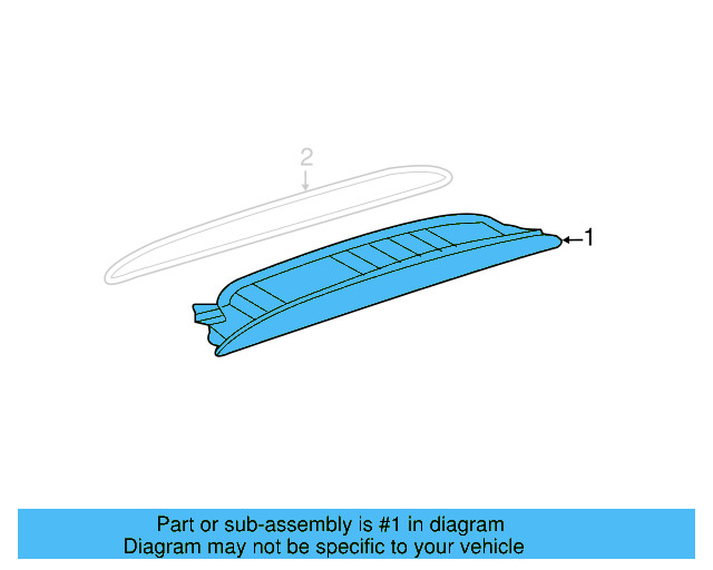 High Mount Lamp 7P6-945-087-B