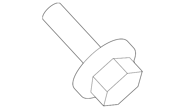 Alternator Bolt WHT-004-314 - View 2