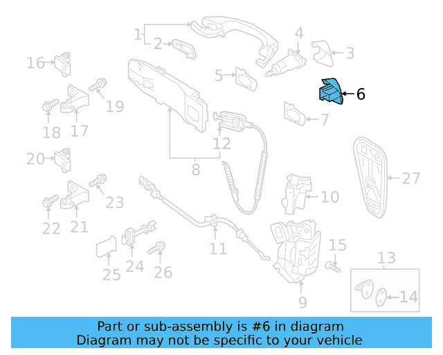 Housing (Unpainted) 5gm839168gru - View 8