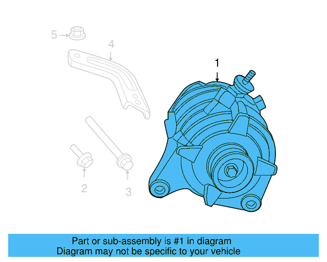 Alternator 7B0-903-015-B - View 3