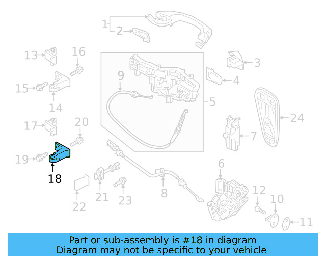 Upper Hinge Mount Bolt N-912-056-02 - View 12