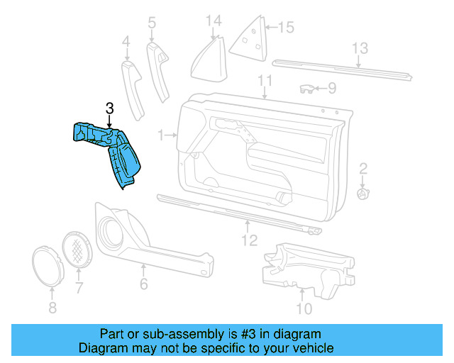 Grip Handle 1H0-867-179-F-R48 - View 3