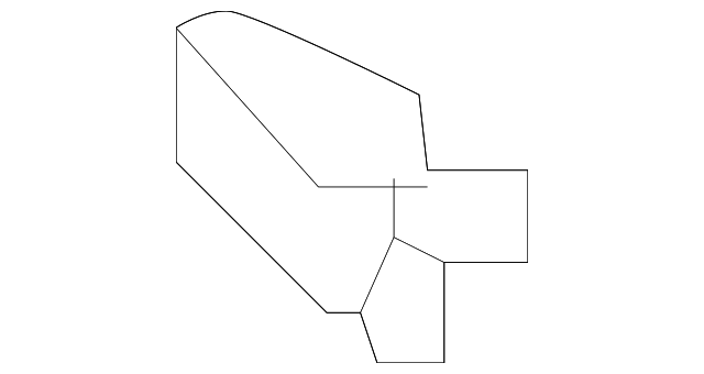 Side Gate Trim Pin 7H0-867-299-82V - View 5