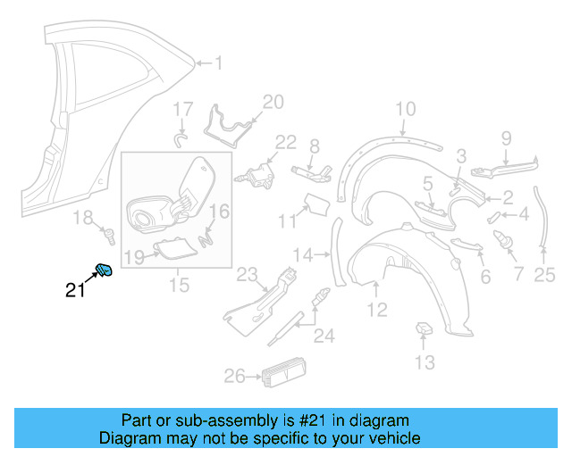 End Plate 1C0-809-655-A - View 5