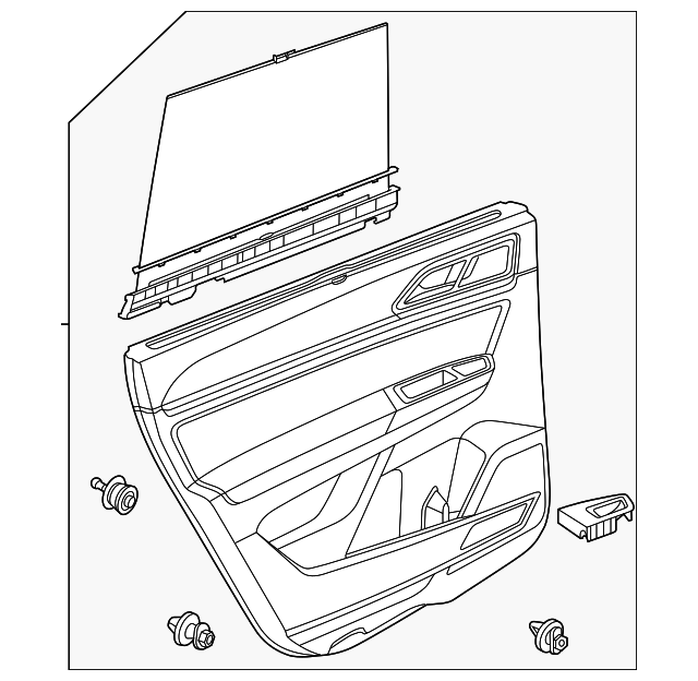 Door Trim Panel 3CN-867-012-AB-ZZN - View 11