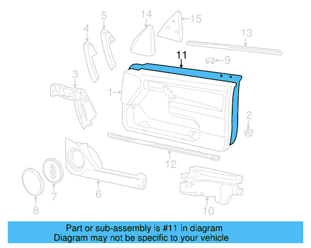 Water Deflector 1HM-867-148-AF - View 3