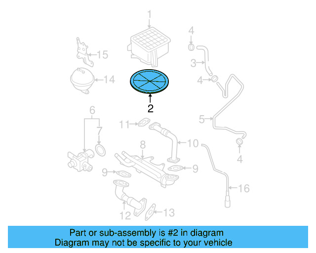 Vapor Canister Cover 8E0-201-814-A - View 5