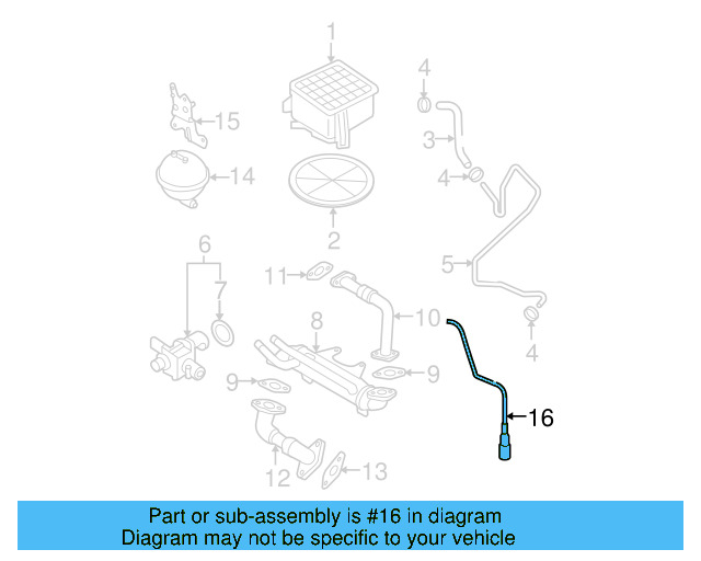 Oxygen Sensor 1K0-998-262-AE - View 12