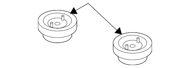 Differential Assembly Upper Bushing 3C0-599-437-D - View 16