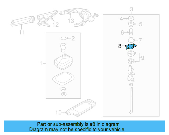 Lever Assembly Cover 1K0-711-565 - View 12