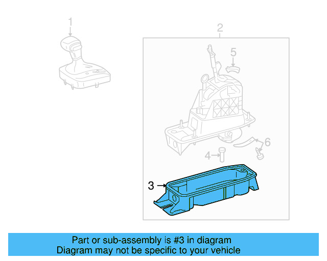 Shift Housing 1K0-713-061 - View 7