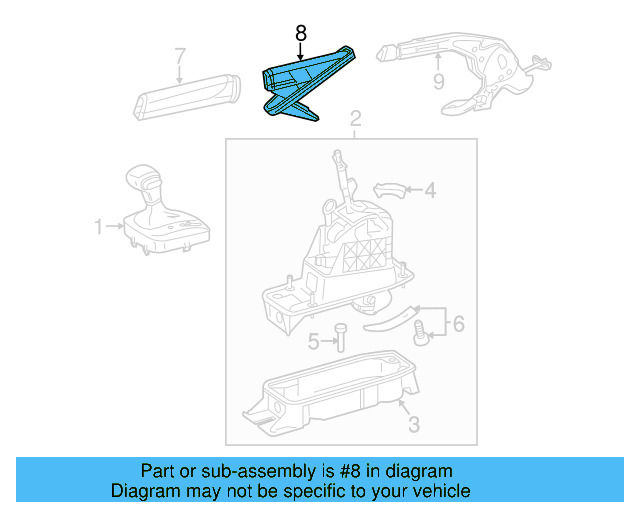 Parking Brake Lever Cover 5C0-711-465-D-OBX - View 16