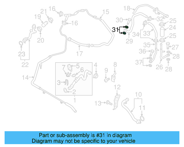 Lower Hose O N-909-331-01 - View 9