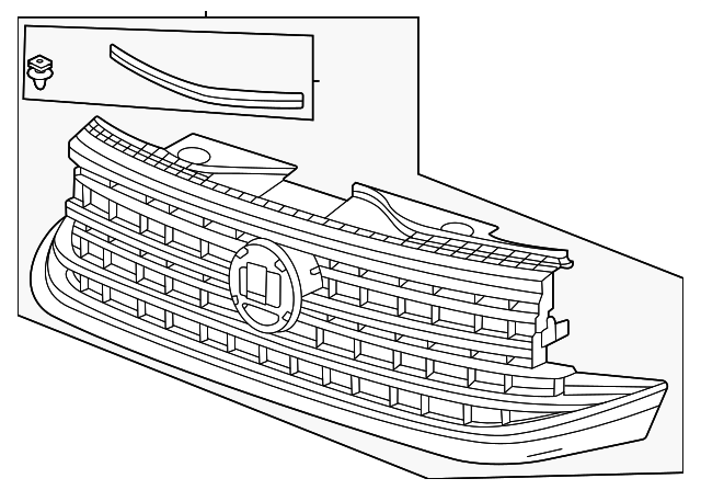 Grille Assembly 3CM-853-651-N-LDB