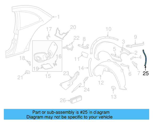 Drain Hose 893-809-937 - View 7
