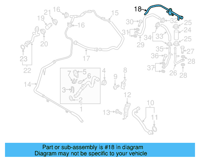 Rear Pipe 059-121-086-AH - View 7