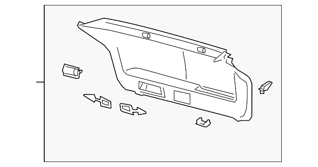 Lower Trim Panel 3G8-867-601-A-82V