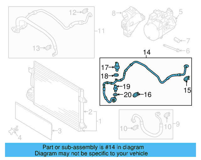 Liquid Line 5C0-820-741-AN - View 3