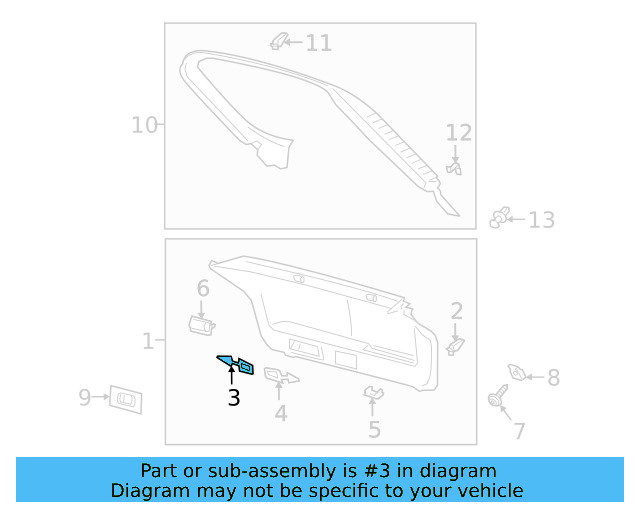 Side Trim Panel Screw N-906-986-06 - View 115
