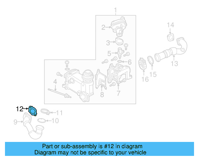 Connector Pipe Gasket 059-131-358-B - View 28