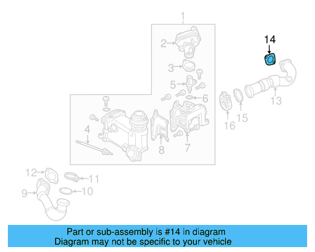 Water Pipe Gasket 059-131-599-K - View 8