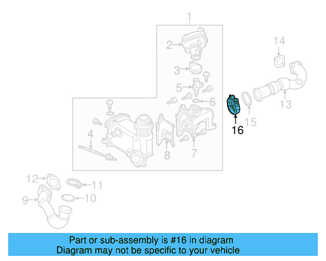 Water Pipe Clamp 059-131-548-E - View 4