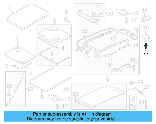 Headlamp Assembly Lower Bolt N-911-664-01 - View 2